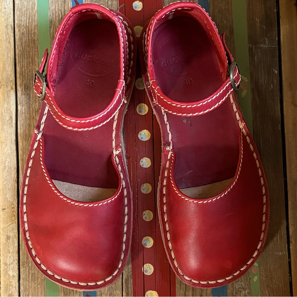 Duckfeet 🇩🇰 Mols — Granate — Size 40 — EUC